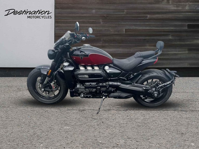 2025 Triumph Rocket 3 GT STORM Petrol black 6 Speed