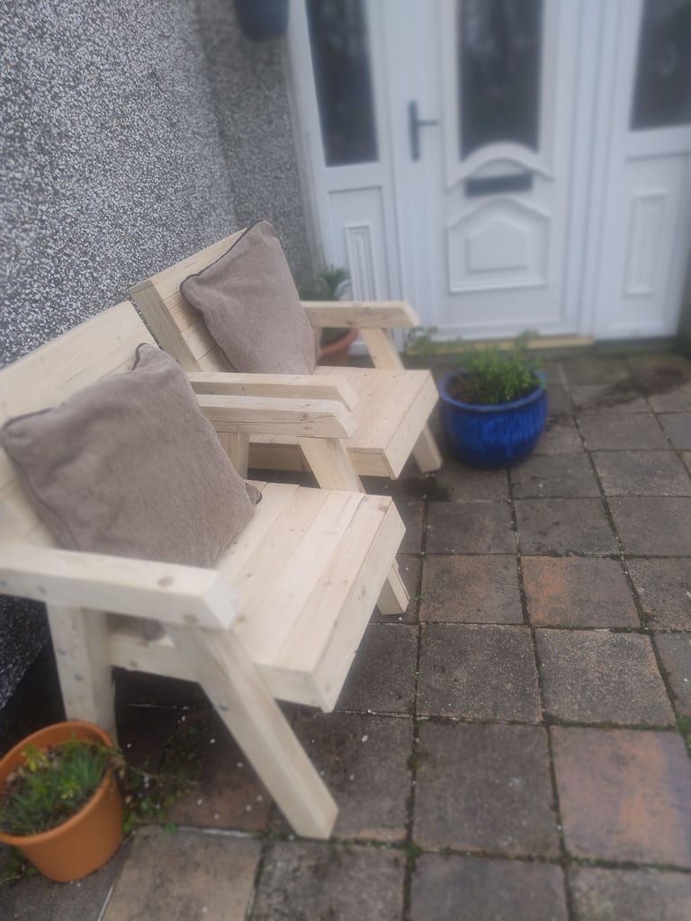 image for Hand made garden chair 