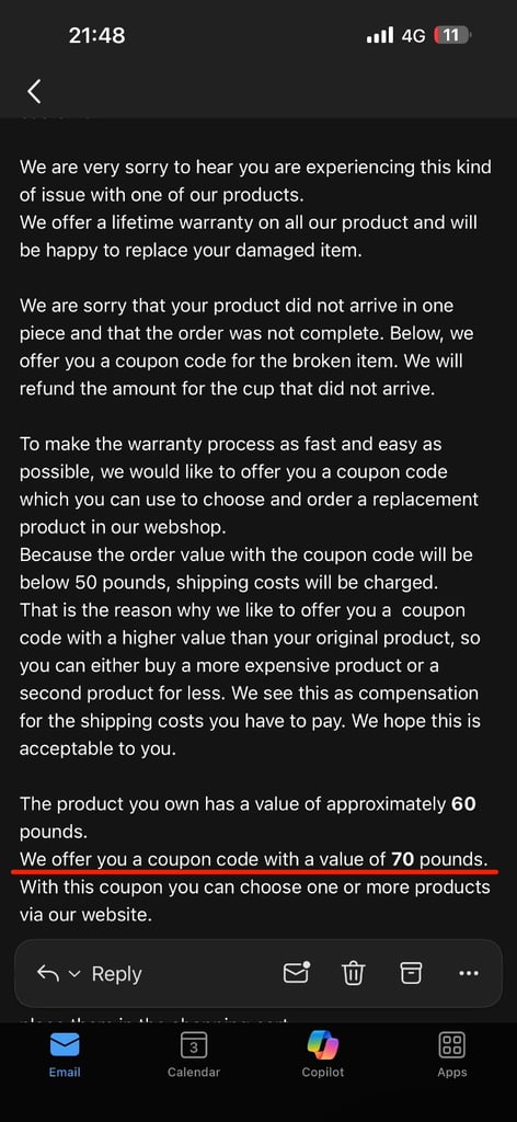 Stanley 1913 £70 coupon