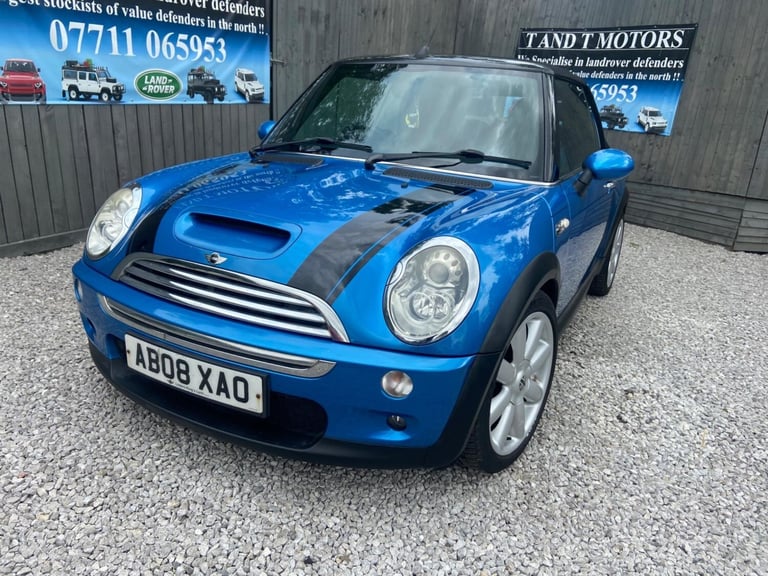 2008 MINI Convertible 1.6 Cooper S Euro 4 2dr CONVERTIBLE Petrol Manual