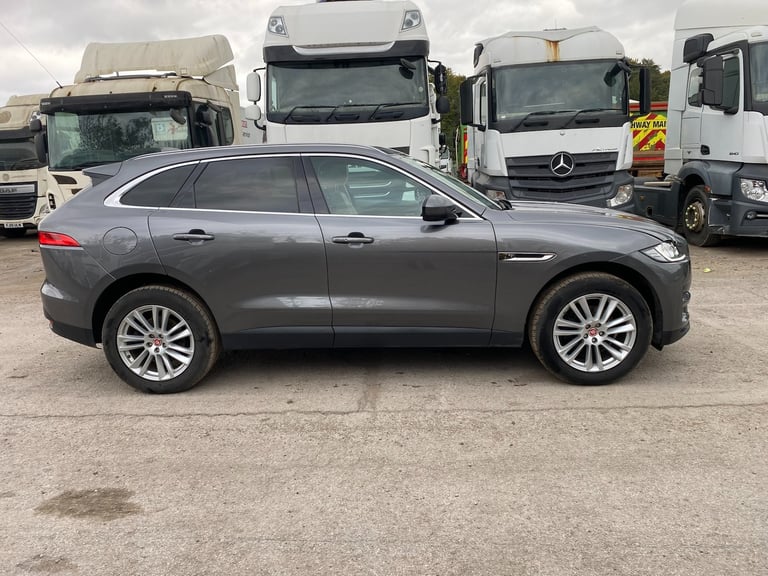 2018 JAGUAR F -PACE PORTFOLIO AWD DIESEL SUV DAMAGED SALVAGE CAT N NO DAMAGE