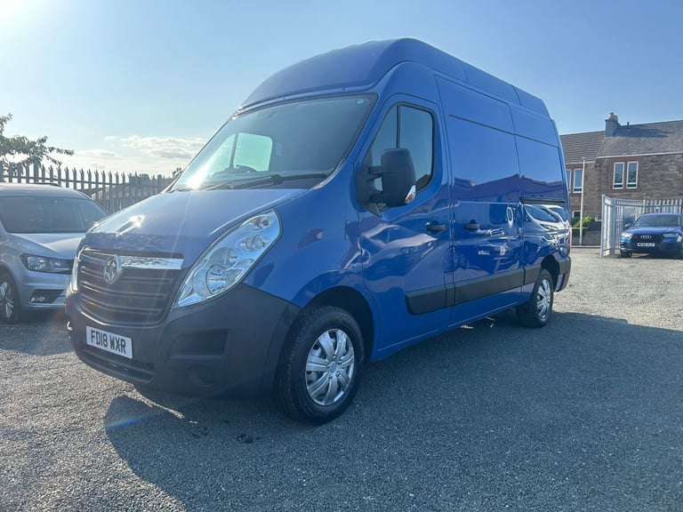 2018 Vauxhall Movano 2.3 CDTi BiTurbo H3 Van 145ps PANEL VAN Diesel Manual