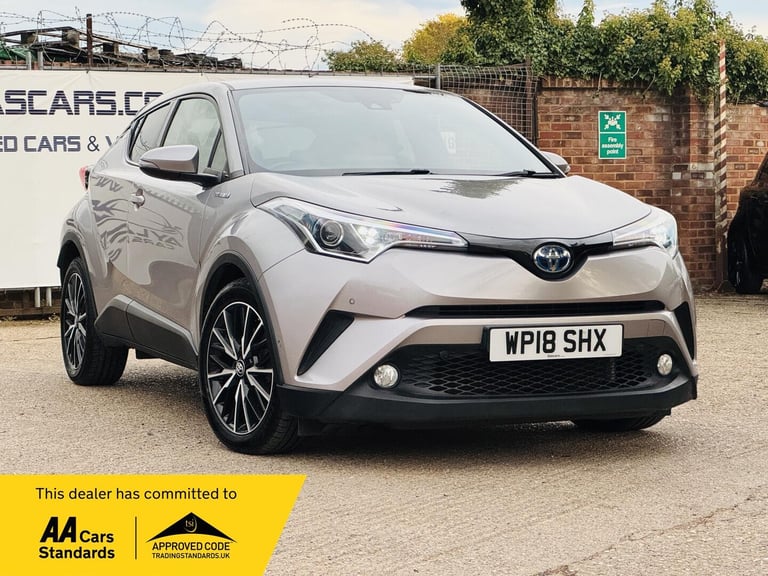 2018 Toyota C-HR 1.8 VVT-h Excel CVT Euro 6 (s/s) 5dr HATCHBACK Petrol/Electric Hybrid Automatic
