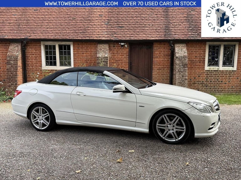 2012 Mercedes-Benz E Class 2.1 E220 CDI BlueEfficiency Sport Cabriolet 2dr Diesel G-Tronic+ Euro ...