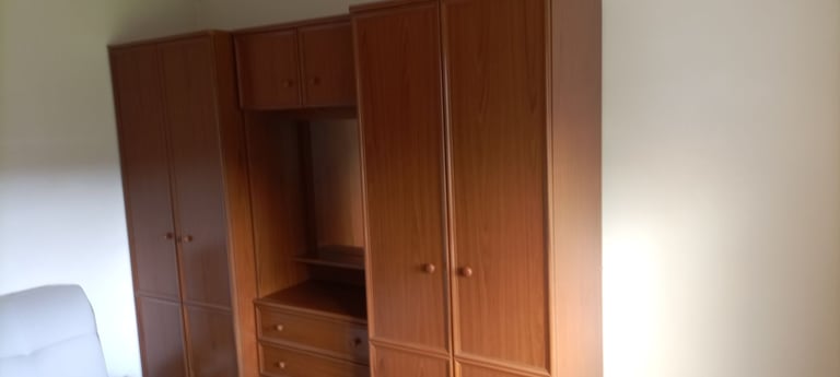 Large Wardrobe and matching cupboard