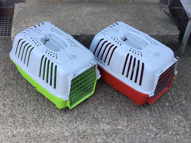 2 x Pet Travel Cage - Rabbits, Guinea Pigs etc.