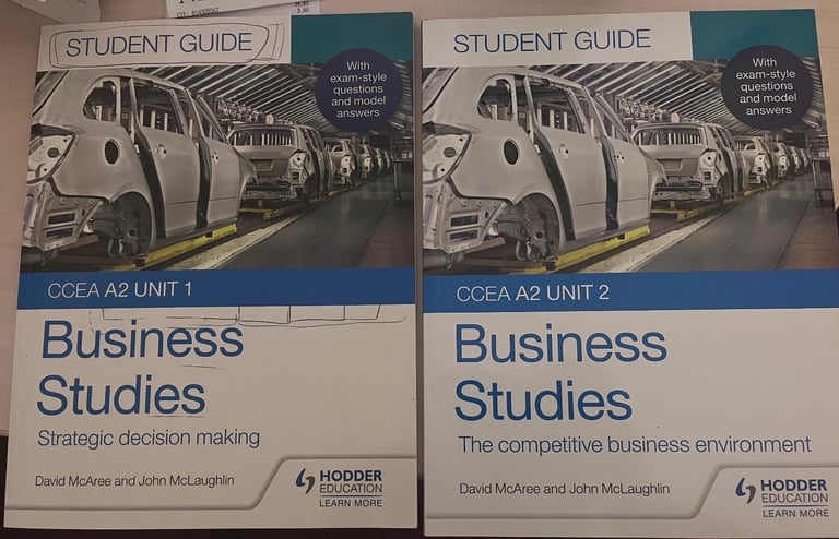 CCEA business studies student guides 