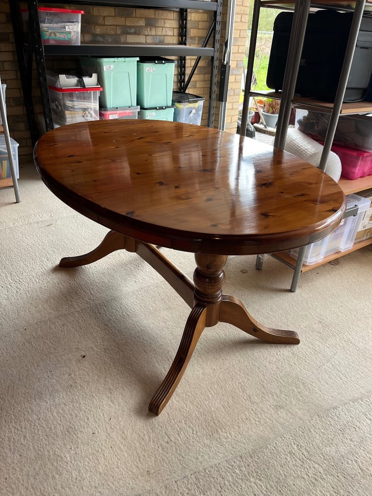 image for Expandable Ducal 'Victoria' Dining Table and chairs