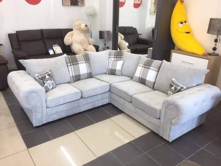 image for Brand New Modern VERONA Sofa >> Corner + 3+2 Sofa Set >> 35% Off >> Same Day Delivery>>>