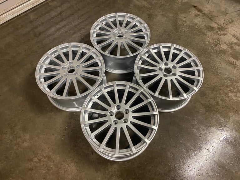 18" Inch ford focus Multi Spoke style Alloy wheels mondeo connect van volvo models 5x108