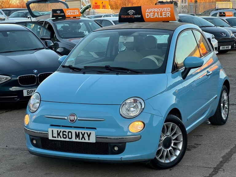 2021 Fiat 500 0.9 TwinAir Cult Convertible 2dr Petrol Dualogic Euro 6 (s/s) (85 bhp) Convertible ...