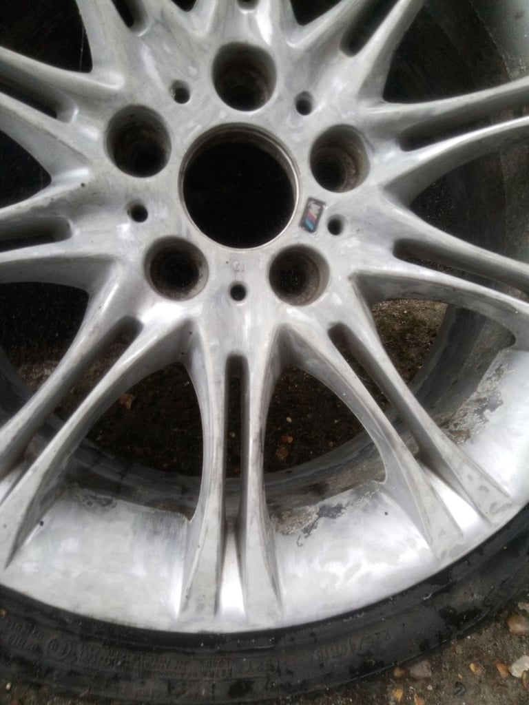  BMW  18" Alloy Wheels E85 E86 E82 Z4 225/40 ZR18 7896490 8j x 18 EH2 SILVER used 