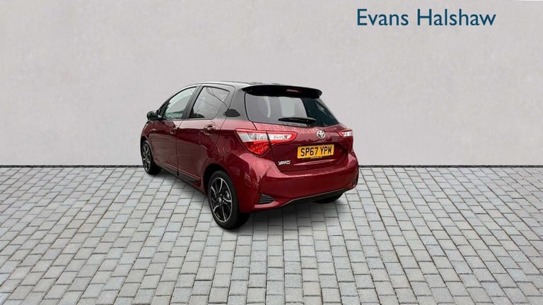 2017 Toyota Yaris 1.5 VVT-i Blue Bi-tone 5dr HATCHBACK PETROL Manual