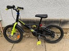 Kids 16 inch bike - Btwin Dark Hero 500