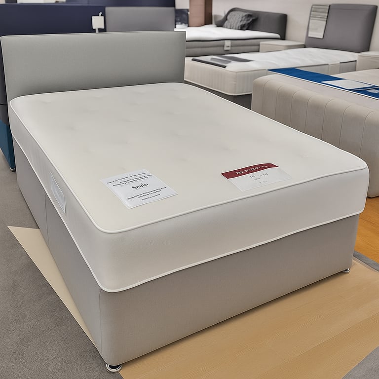 image for Luxury Fabric Divan Bed Base – Single, Small Double, Double and King Size Range