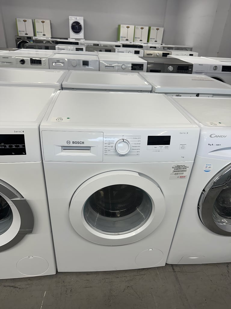 ☎️SALE NOW ON☎️BOSCH 7kg WASHING MACHINE/WASHER WITH WARRANTY 