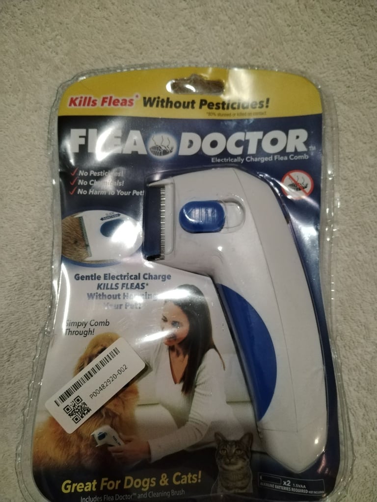 Pet flea treatment machine kills fleas 