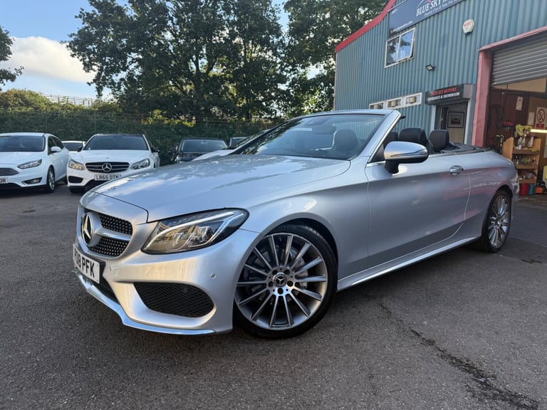  Mercedes-Benz C Class 2.1 C220d AMG Line Cabriolet G-Tronic+ Euro 6 (s/s) 2dr Diesel Automatic