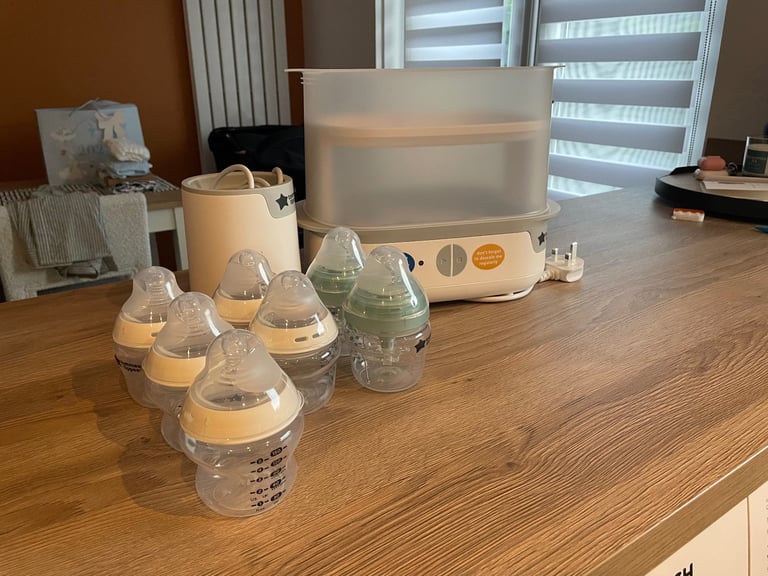 image for Brand New - Tommee Tippee Steriliser & Bottles  