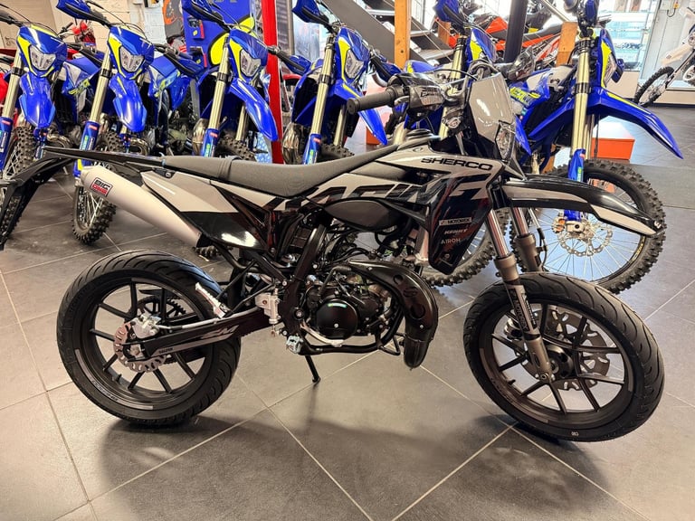 image for Sherco 50 SM-R FACTORY NEW 2025 BLACK EDITION AT CRAIGS MOTORCYCLES 