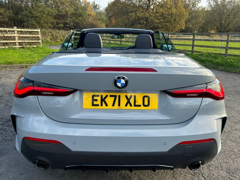 2021 BMW 4 Series 420i M Sport 2dr Step Auto CONVERTIBLE Petrol Automatic