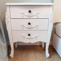 Cream French style drawers 