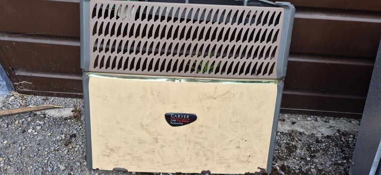 CARVER 5500A TURBO FANMASTER gas and electric heater for camper caravan motohome.