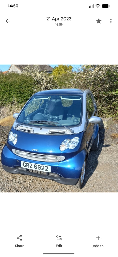 Smart, CITY-COUPE, Coupe, 2003, Semi-Auto, 698 (cc), 2 doors