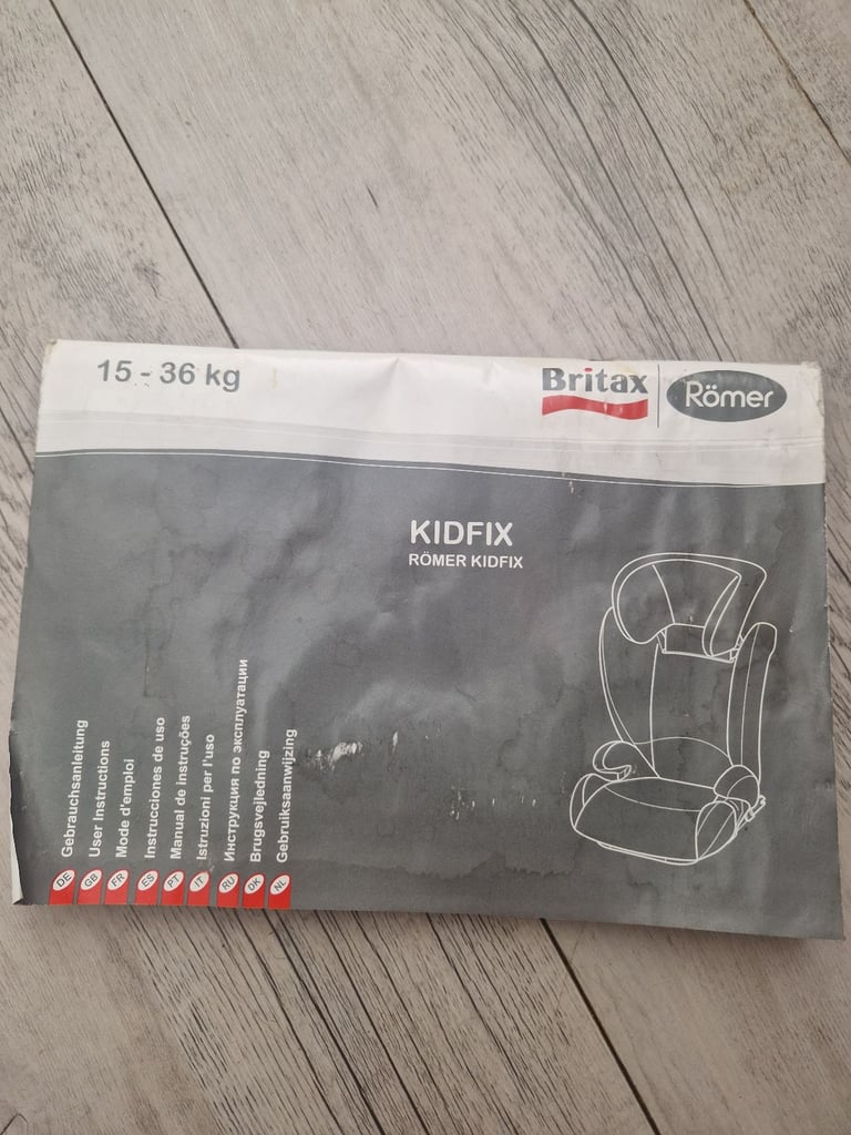 image for Britax Kidfix car seat 15-36 Kg Group II+III