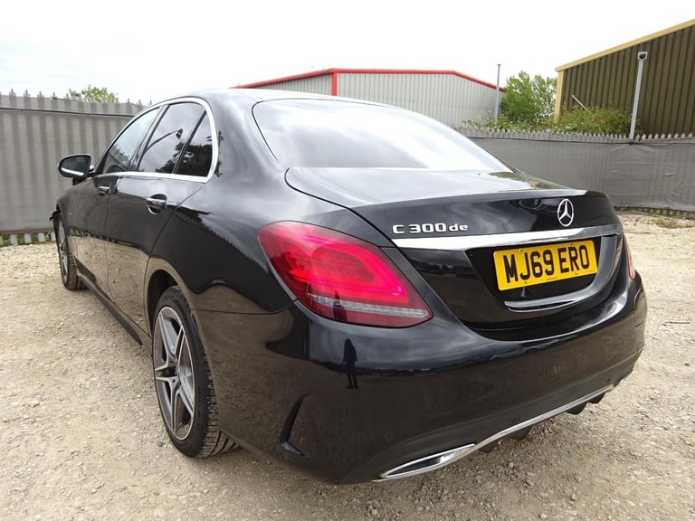 2020 69 REG MERCEDES C300 AMG LINE ED PREMIUM HYBRID DIESEL AUTO DAMAGED SALVAGE