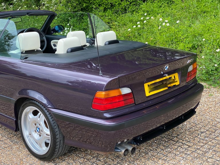 BMW M3 3.0 CONVERTIBLE 2DR [1995-M] DAYTONA VIOLET METALIC