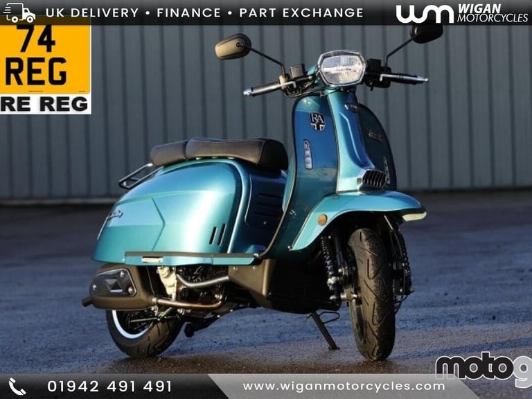 Royal Alloy GP 300cc ABS LC Modern Classic Retro Automatic Scooter For Sale