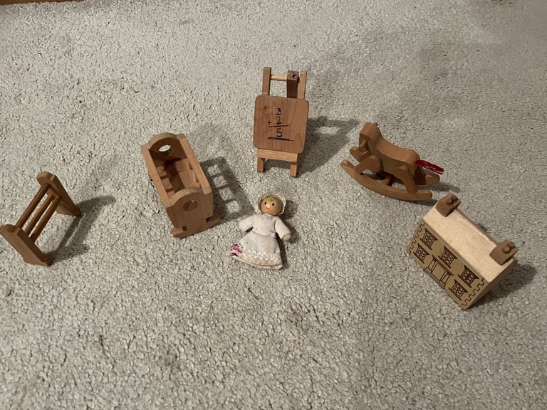 Wooden Dolls House furniture