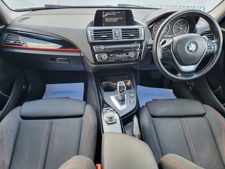 2017 BMW 1 Series 120d Sport 5dr [Nav/Servotronic] Step Auto HATCHBACK Diesel Automatic