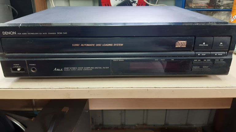 Denon 5 CD Player 