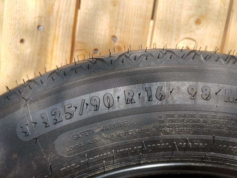 Mercedes C class spare wheel