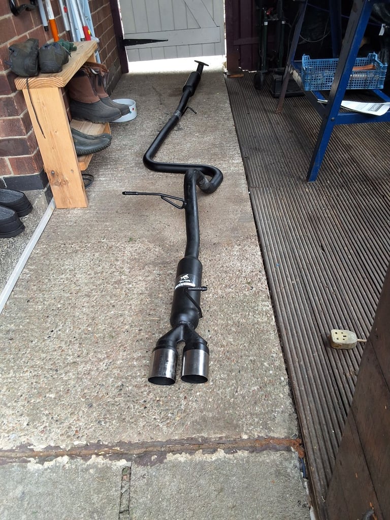 Fiesta exhaust 
