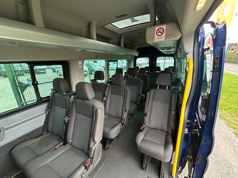 2016 Ford Transit 2.2 TDCi 460 HDT Trend Minibus 5dr Diesel Manual L4 H3 (17 Seats) (196 g/km NA ...