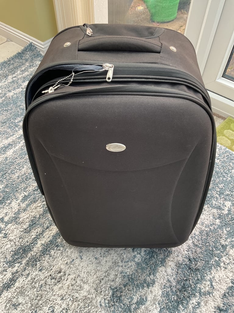 image for Medium Black M&S Suitcase. 67cm long. VG Condition