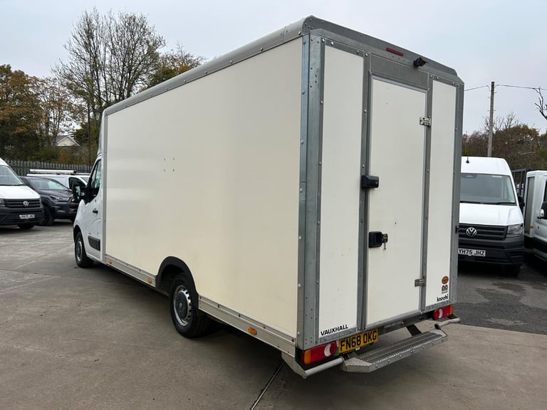 VAUXHALL MOVANO 2.3 CDTi 3500 Lo Loader Box Luton Van Air Con White Manual Diese