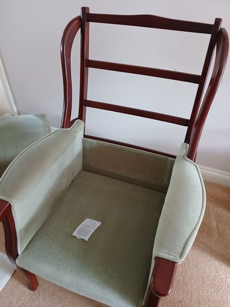 Vintage Ladderback Armchair
