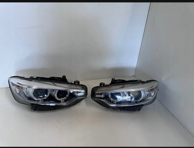image for Bmw 4 series f32 f33 f36 f80 f82 f83 headlights bi xenon pair left and right 
