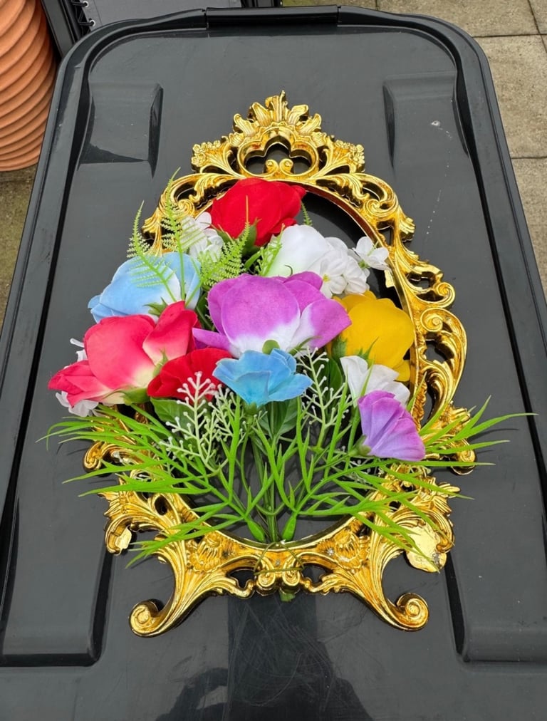 image for Artificial Flower with Frame