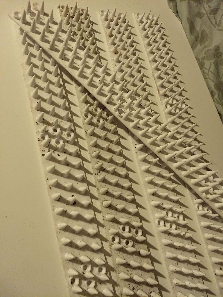 image for Bird deterrent spikes. 24 x 50cm strips.