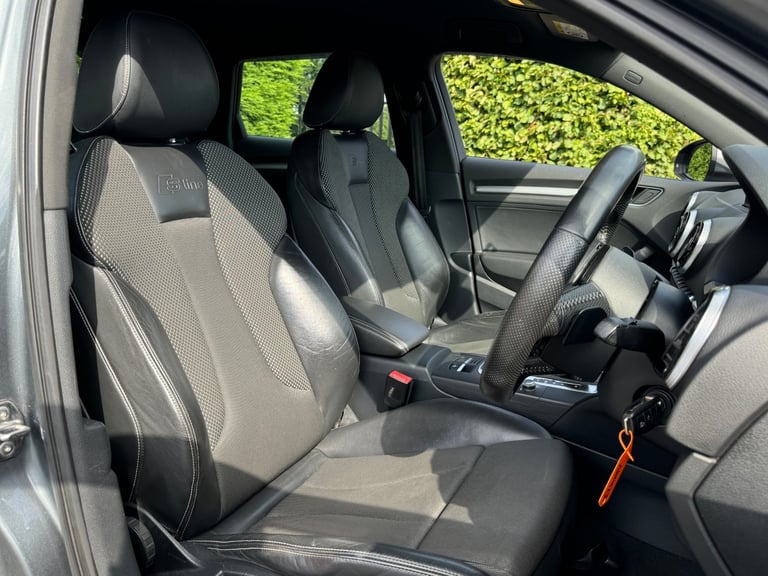 2014 AUDI A3 SPORTBACK 1.4 TFSI S LINE S-TRONIC, £35 TAX, JUST SERVICED AT AUDI