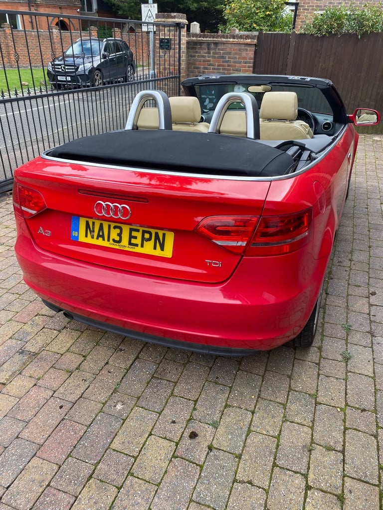 Audi, A3, Convertible, 2013, Manual, 1598 (cc), 2 doors