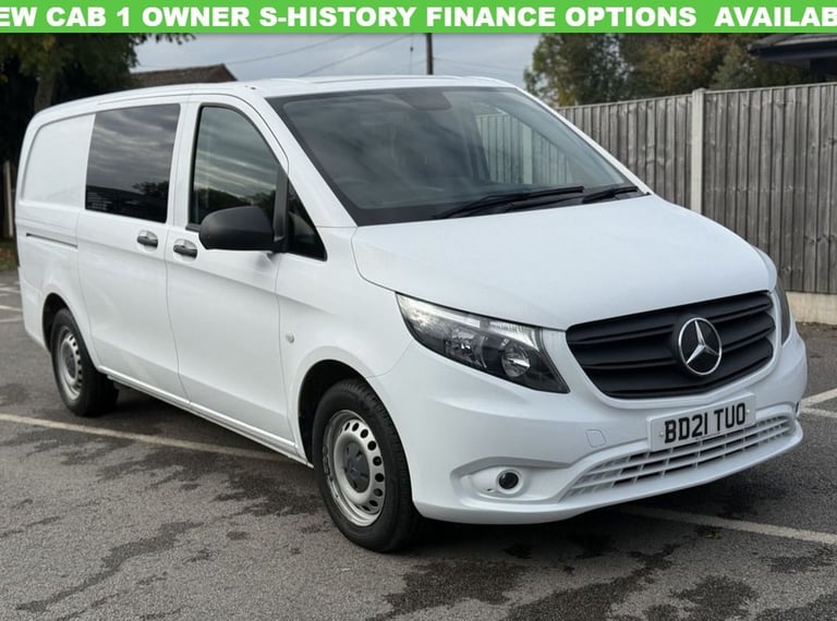 2021 Mercedes-Benz Vito 2.0 114 CDI Progressive Crew Van Double Cab 5dr Diesel G-Tronic RWD L2 Eu...