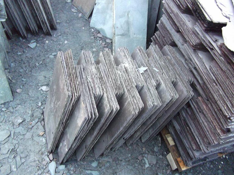 Reclaimed welsh slates all sizes