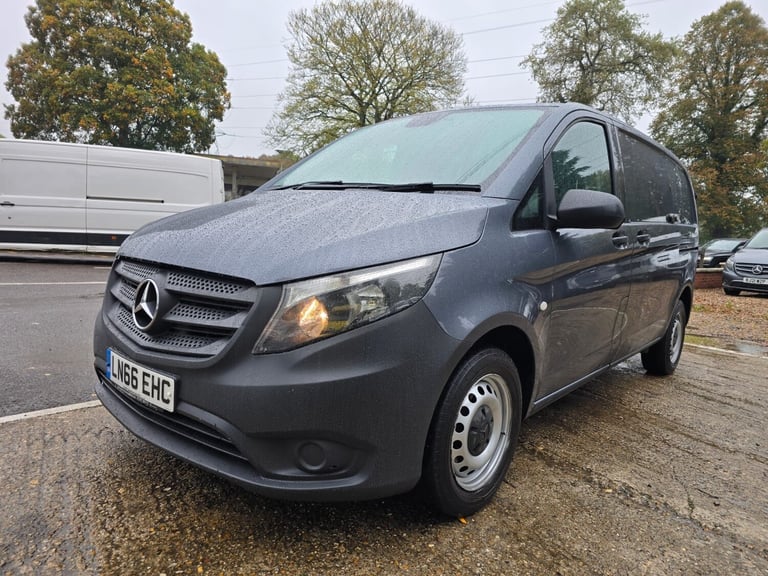 2016 Mercedes-Benz Vito 2.1 116 CDI BlueTEC G-Tronic+ AUTOMATIC RWD PANEL VAN Diesel Automatic