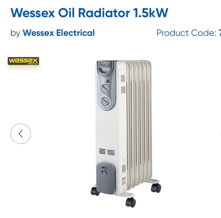 image for Oil Filled Radiator Brand new Boxed